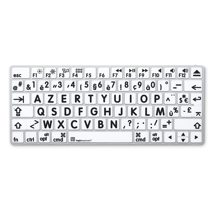 Clavier souple XLPrint LogicSkin de LogicKeyboard pour Magic Keyboard d’Apple